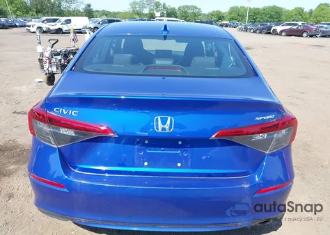 2023 Honda Civic Sport z USA, uszkodzony, nr VIN 2HGFE2F50PH565379